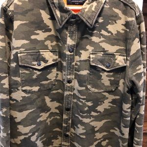 XL American Giant light jacket/shirt. Made in USA.